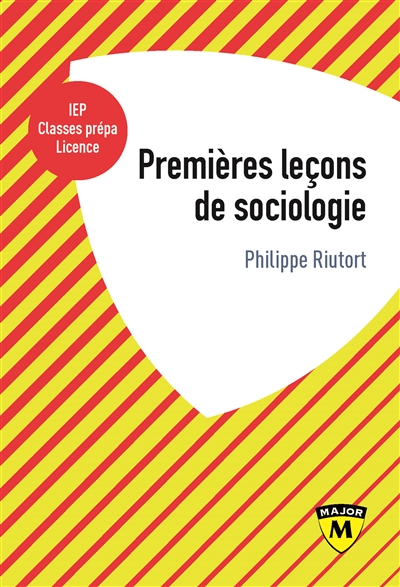 Premières leçons de sociologie | Riutort, Philippe