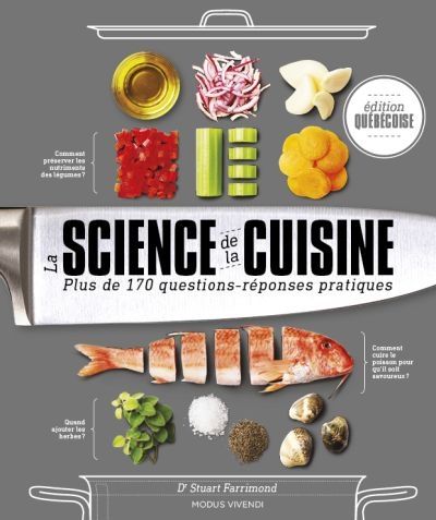 La science de la cuisine | Farrimond, Stuart