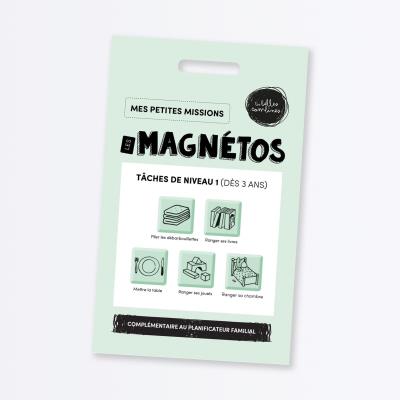 Les magnétos - Les petites missions – Tâches de niveau 1 (Dès 3 ans) | Les belles combines