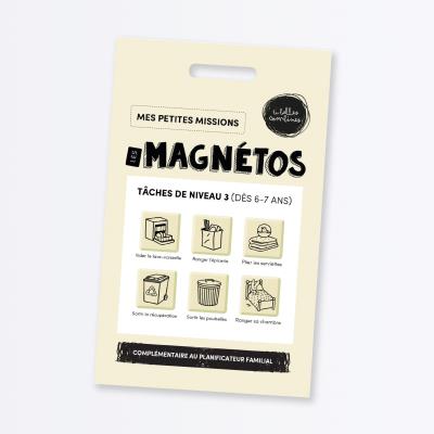 Les magnétos - Les petites missions – Tâches de niveau 3 (6-7 ans) | Les belles combines