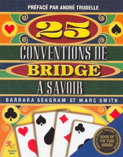 25 Conventions de bridge à savoir | Livre francophone
