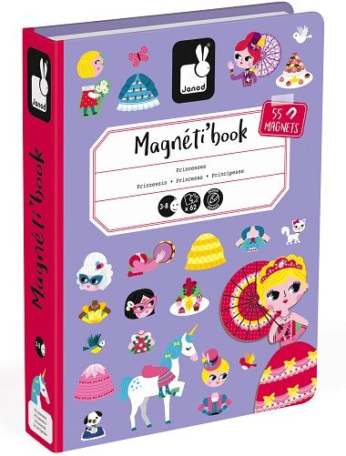 Magnétibook - Princesse | Jeux magnétiques