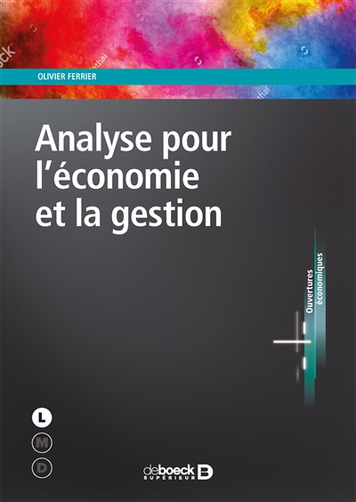 Analyse pour l'économie et la gestion | Ferrier, Olivier