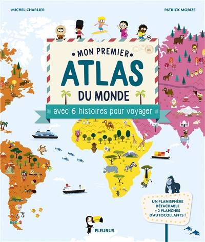 Mon premier atlas du monde | Charlier, Michel