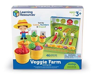 Légumes à trier - Veggies Farm | Motricité fine et globale