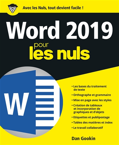 Word 2019 pour les nuls | Gookin, Dan