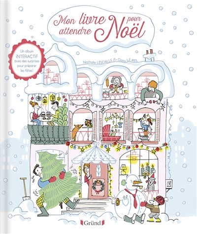 Livre pour Attendre Noël (Mon) | Lescaille, Nathalie