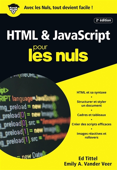 HTML & JavaScript pour les nuls | Tittel, Ed