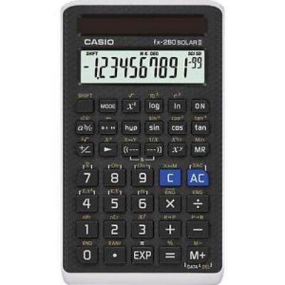 Calculatrice Scientifique Casio FX-260 solar II | Calculatrices de poche