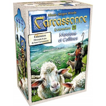 Carcassonne - EXT 9 - Moutons et Collines | Extension