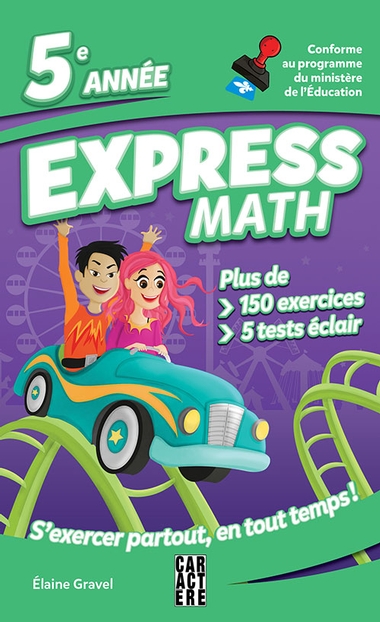 Express math 5e année  | Gravel, Élaine