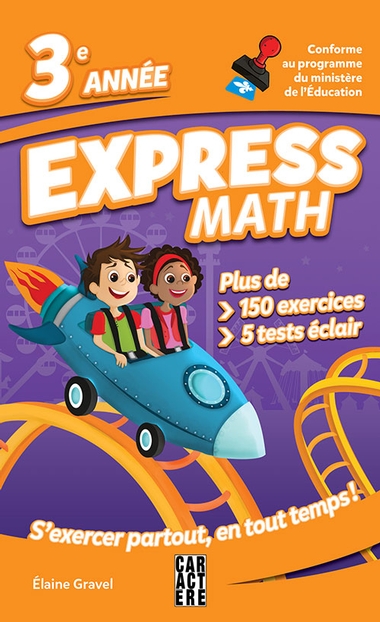 Express math 3e année  | Gravel, Élaine