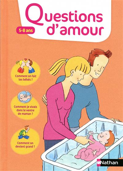 Questions d'amour : 5-8 ans | Dumont, Virginie