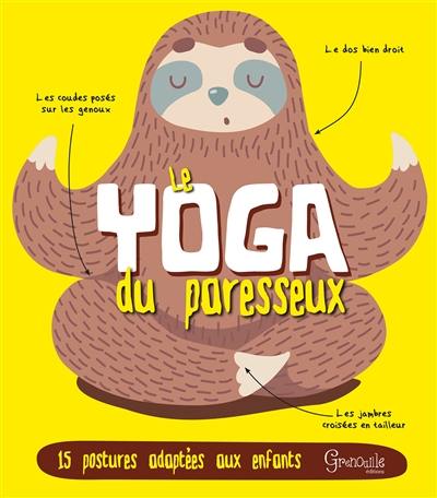 yoga du paresseux (Le) | Poirier, Marcelline