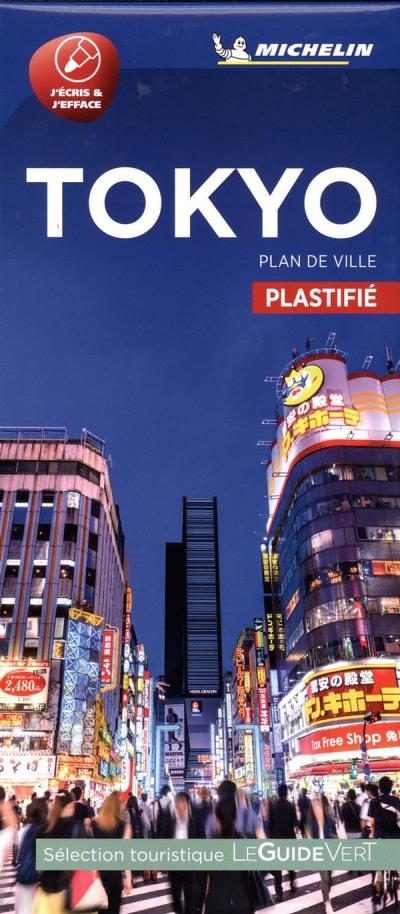 Tokyo - Plan de ville plastifié | collectif