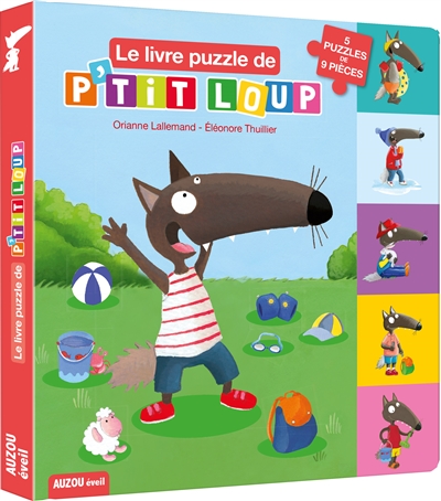 Livre puzzle de P'tit Loup (Le) | Lallemand, Orianne