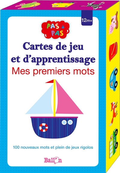 Mes premiers mots : Cartes de jeu et d'apprentissage | Français