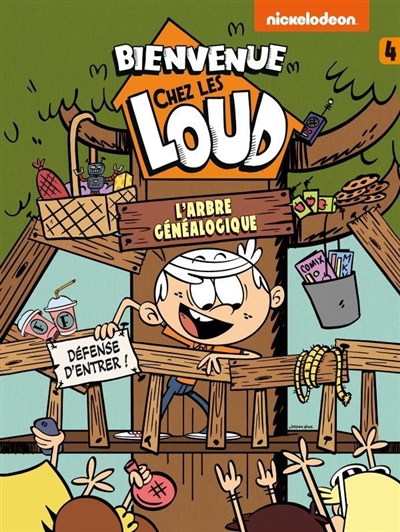 Bienvenue chez les Loud T.04 - L'arbre généalogique | Nickelodeon productions