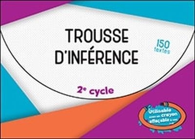 Trousse d'inférence 2e cycle  | 