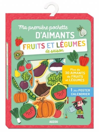 Ma première pochette d'aimants - Fruits et légumes de saison | Ressources et matériels