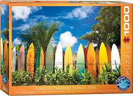Casse-tête 1 000 -Planche de Surf | Casse-têtes