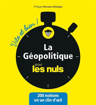 La géopolitique pour les nuls  | Moreau Defarges, Philippe