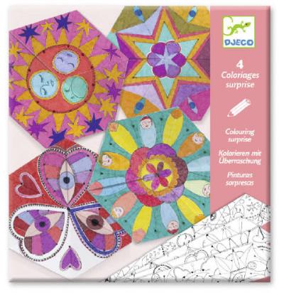 Coloriages surprises - Mandalas constellations | Dessin/coloriage/peinture