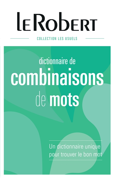 Dictionnaire de combinaisons de mots | 