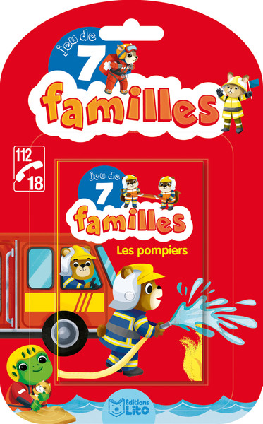 Jeu de 7 familles - Les pompiers  | Enfants 5–9 ans 
