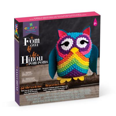 Kit du Hibou en Pom-Poms (Pom Owl Kit) | Bijoux et accessoires mode