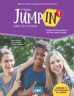 Jump In - Content Workbook, 3rd Ed. + Interactive Activities (print version) - Secondary 1 | Gauthier, Carole
