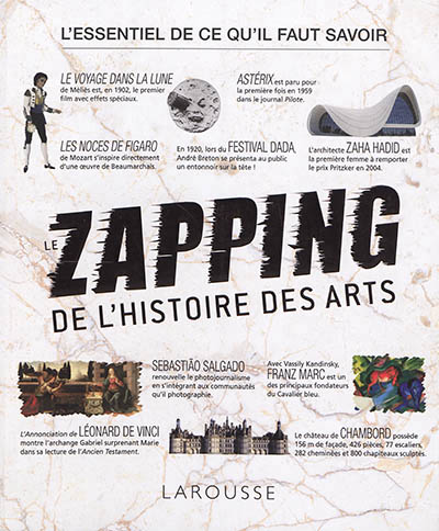 Le zapping de l'histoire des arts | Denizeau, Gérard