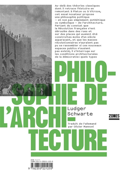 Philosophie de l'architecture | Schwarte, Ludger