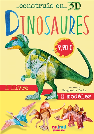Construis en 3D - Dinosaures | Autre