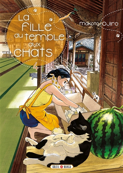La fille du temple aux chats T.04 | Ojiro, Makoto