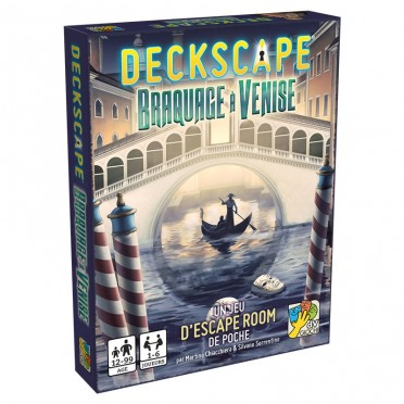 Deckscape - Braquage à Venise | Jeux coopératifs