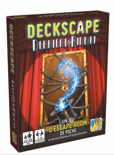 Deckscape - Derrière le rideau | Jeux coopératifs