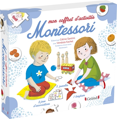 Mon coffret d'activités Montessori | Jeux éducatifs