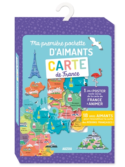 Ma pochette d'aimants - Carte de France | Ressources et matériels