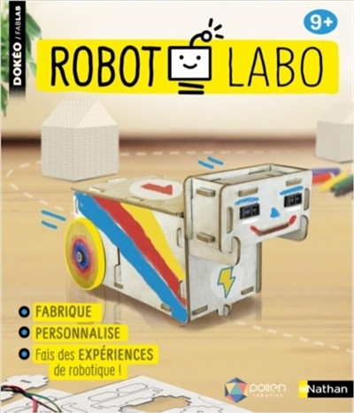 Coffret Robot Labo : fabrique et programme ton robot sans ordinateur | Science et technologie