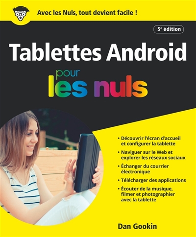 Tablettes Android pour les nuls 5e édition | Gookin, Dan