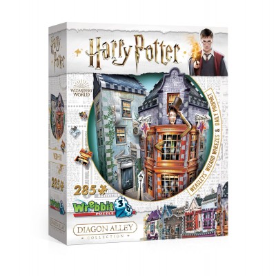 Casse-tête 3D Wrebbit Collection Harry Potter : Chemin de Traverse - Weasley, farces pour sorciers | Casse-têtes