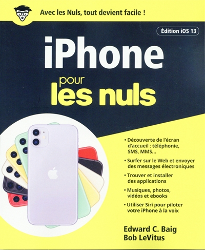 iPhone pour les nuls : édition iOS 13 | Baig, Edward C.