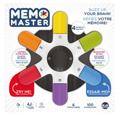 Memo master (bil.) | Jeux pour la famille 