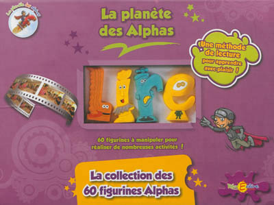 La planète des Alphas - collection des 60 figurines alphas (La) | 