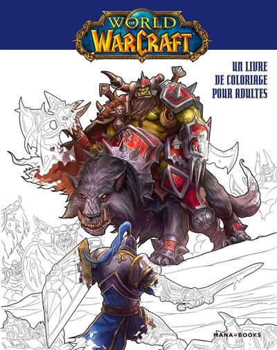 World of Warcraft - Livre de coloriage pour adultes | 