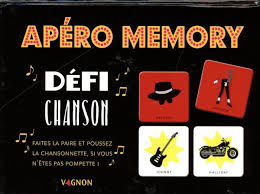 Coffret Apéro memory - Défi chanson | Jeux d'ambiance