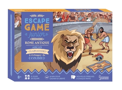 Escape game junior- Rome antique | Jeux coopératifs