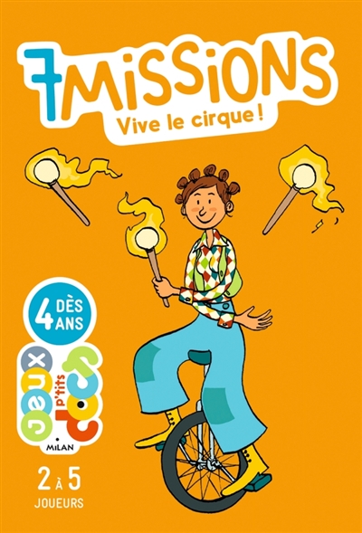 Jeux p'tits docs - 7 missions : vive le cirque ! | Jeux éducatifs