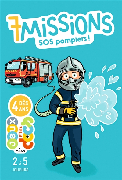 Jeux p'tits docs - 7 missions : SOS pompiers ! | Jeux éducatifs